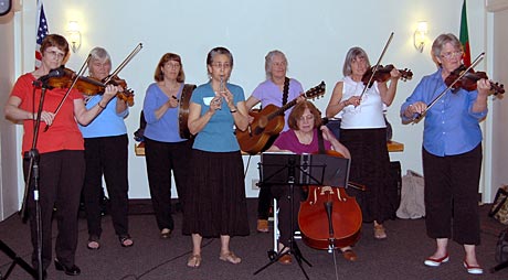 Ladies Choice performing